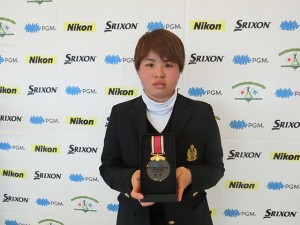 大林奈央（兵庫・相生学院高２年）