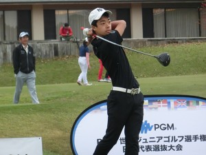 小林拳史郎（千葉・栗ヶ沢中３年）