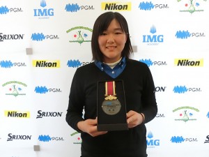 井元咲希（宮崎・日章学園高1年）