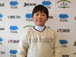 吉松優馬（兵庫・塩屋北小１年）