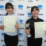 13－14女子・仲村（右）と中山