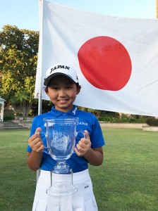 本村彩歌（兵庫・小浜小４年）