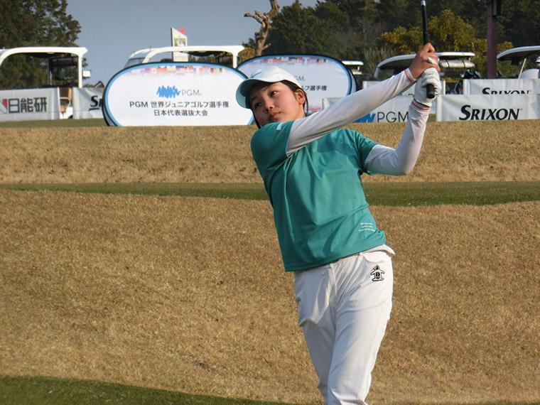 野口笑里(えみり、岐阜・麗澤瑞浪高2年)