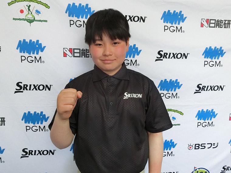 藤原諒星(愛媛・川之江北中1年)