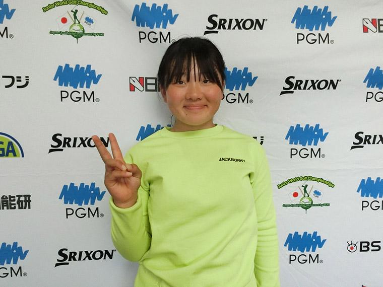 佐々木夕奈(岐阜・東可児中1年)