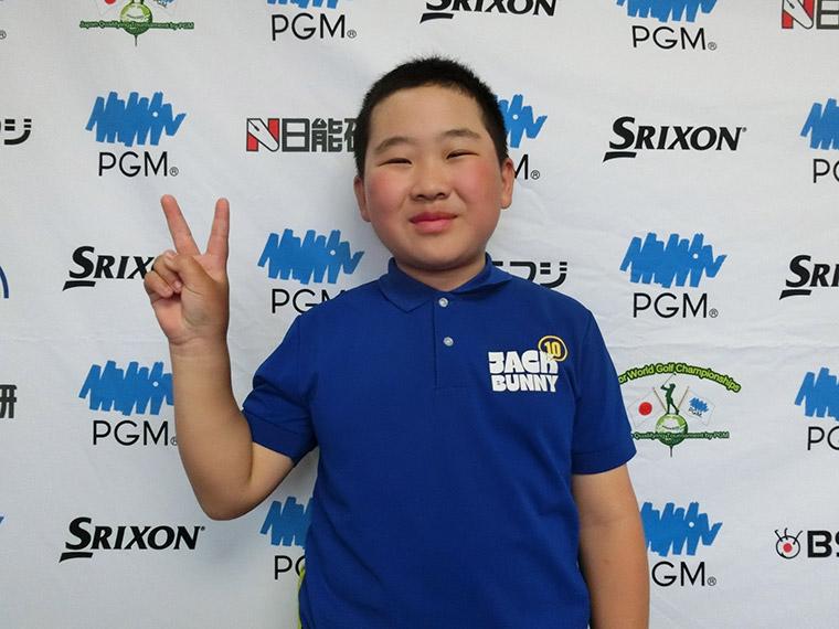 二宮遼灯(はるひ、岡山・石井小5年)