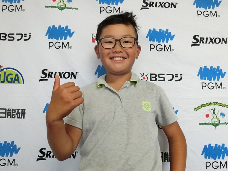 山田光之助(沖縄・嘉芸小5年)