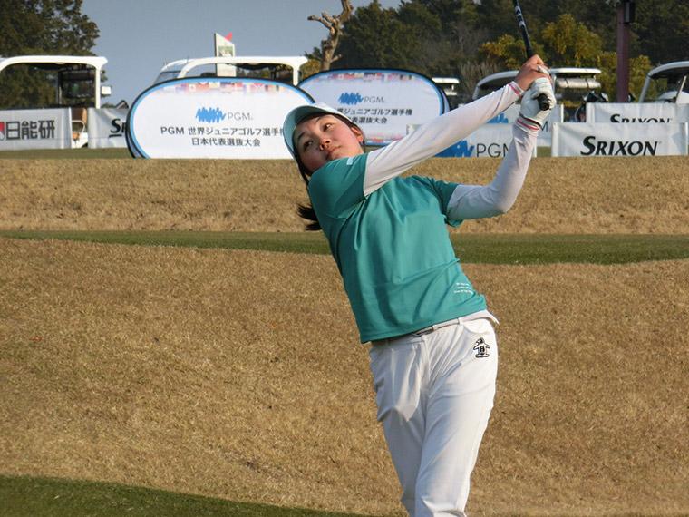 野口笑里(えみり、岐阜・麗澤瑞浪高2年)