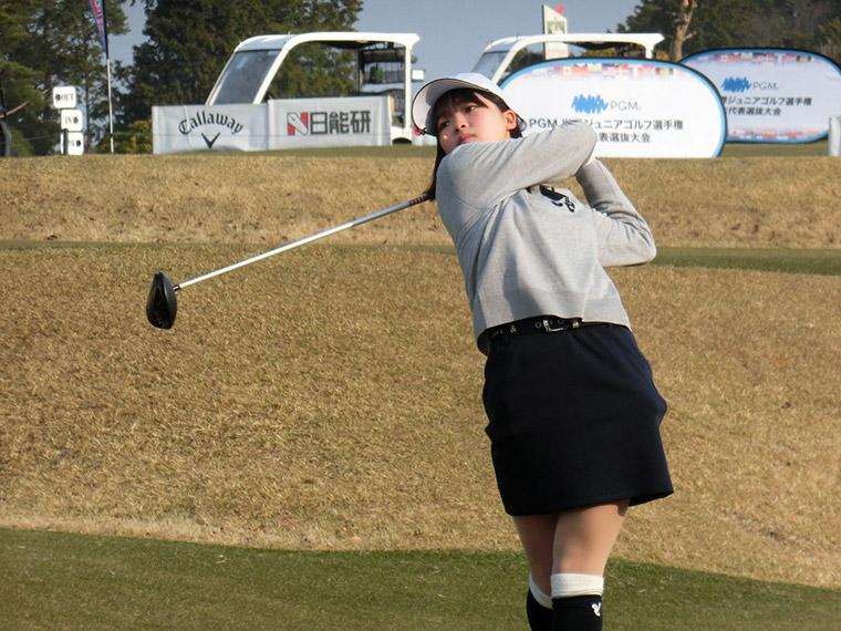 杉田琉羽(るう、大阪・大阪桐蔭高3年)