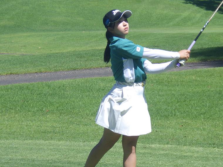 13-14歳の部女子 岩永梨花(兵庫・塚口中3年)